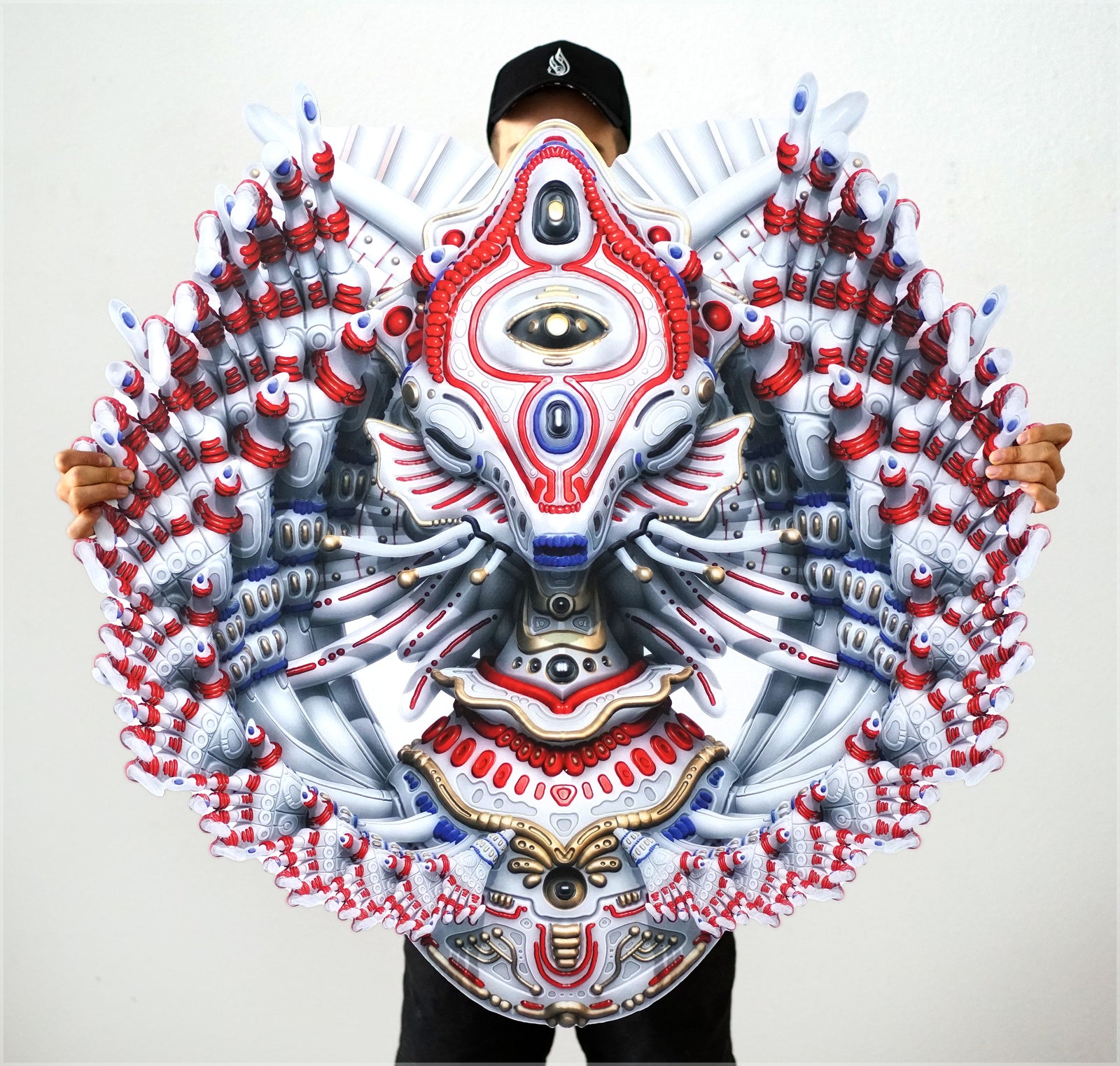 Alien Speak XL Diecut Aluminum Print by Ben Ridgway