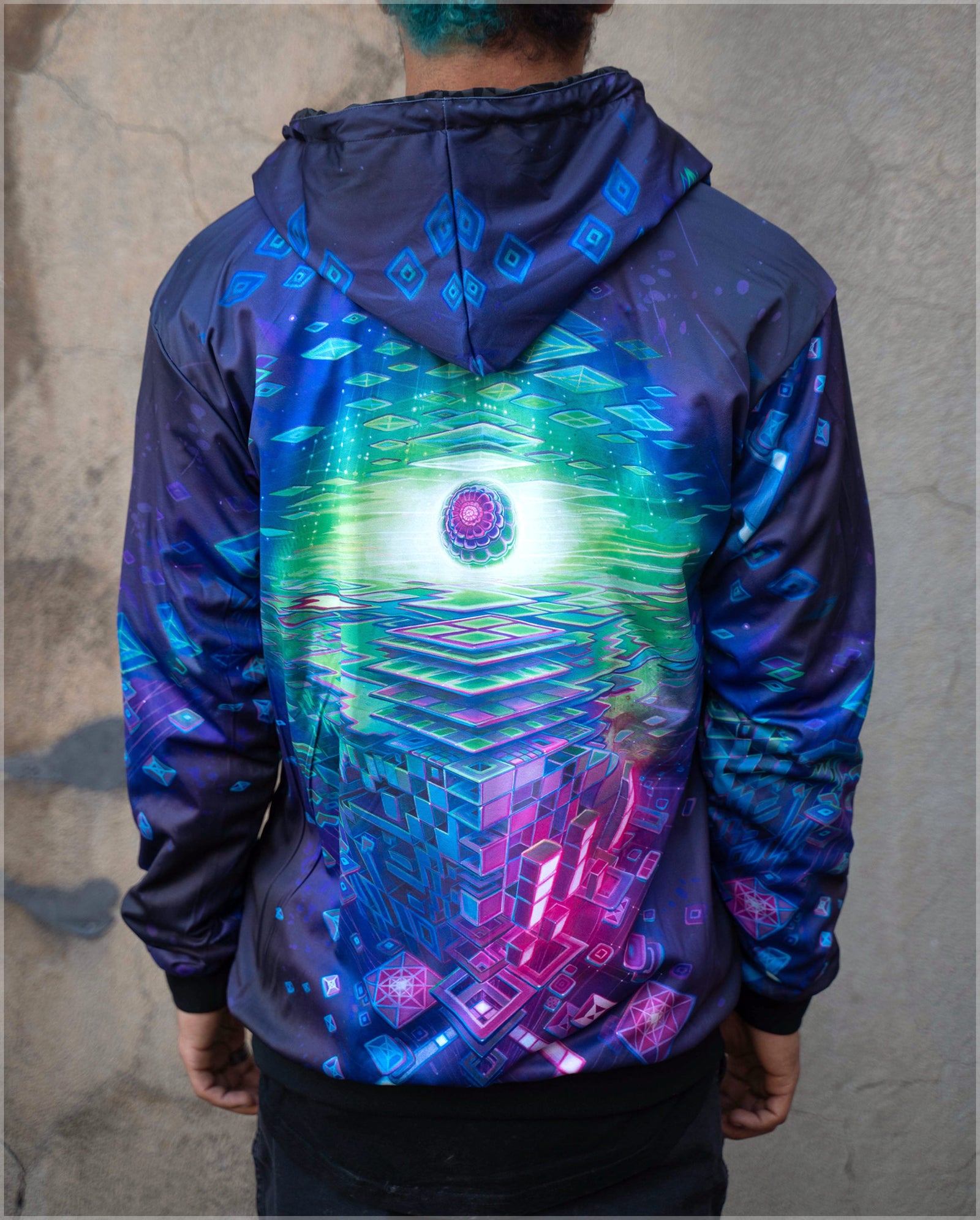 Lime Light Midweight Reversible Hoodie by Jake Amason