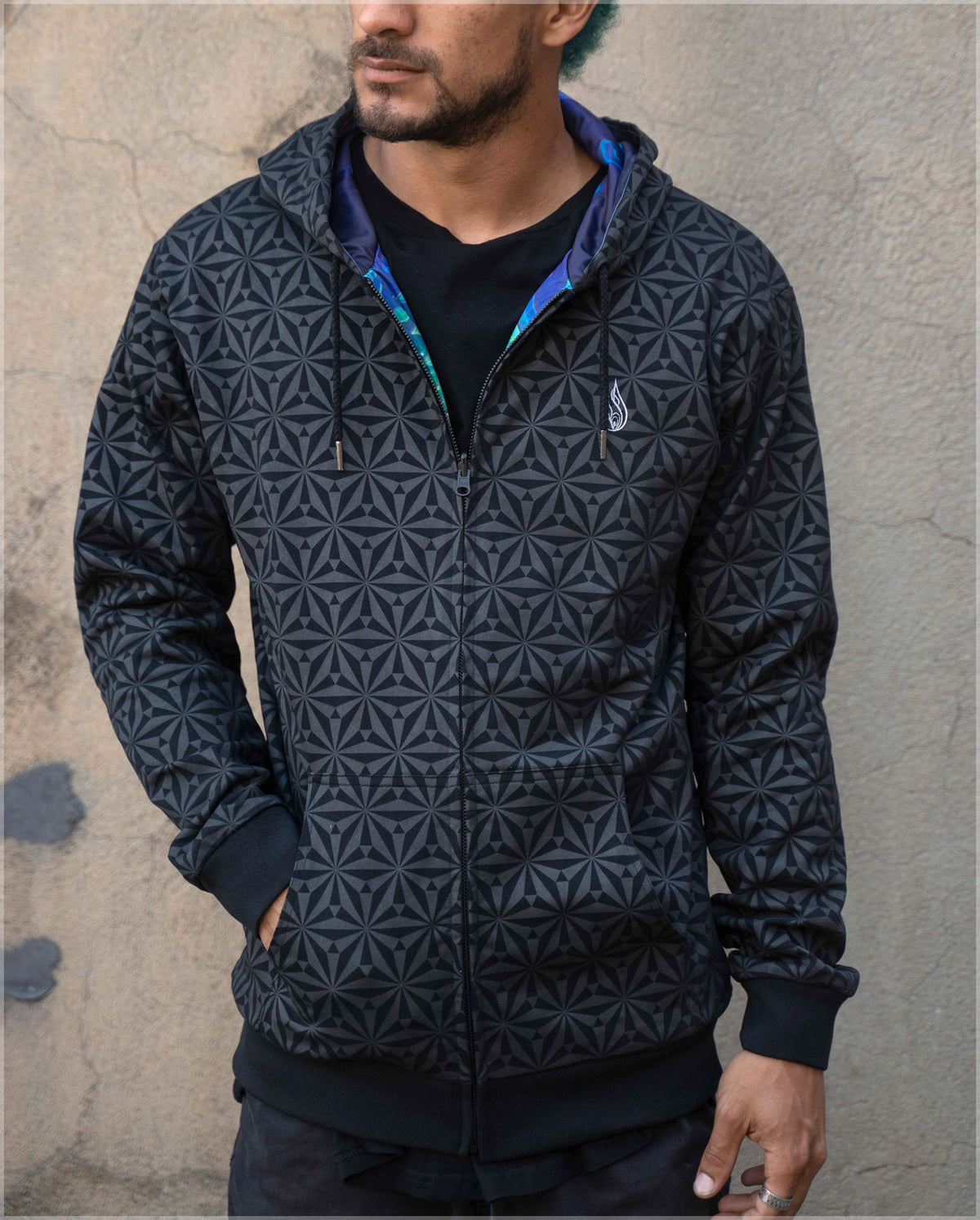 Lime Light Midweight Reversible Hoodie by Jake Amason