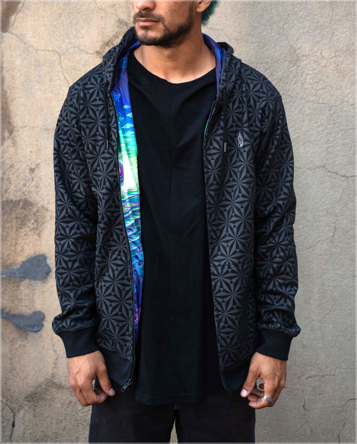 Lime Light Midweight Reversible Hoodie by Jake Amason