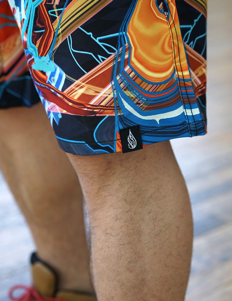 Equiblitts Shorts by Android Jones