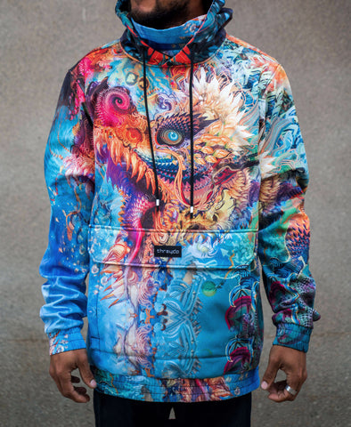 Android Jones Night Rainbow Reversible Hoodie