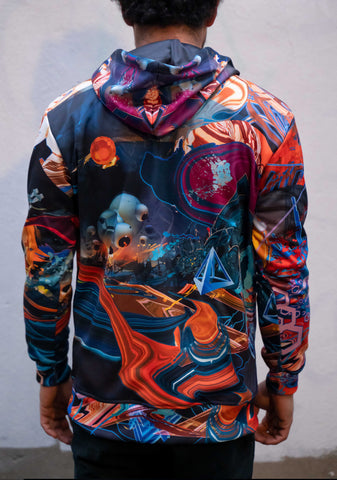 Equiblitts Sublimation Pullover Hoodie by Android Jones 3XL