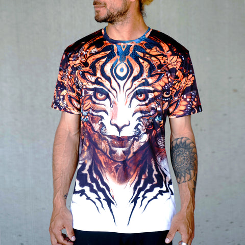 Tigris Sublimation Tee by Android Jones