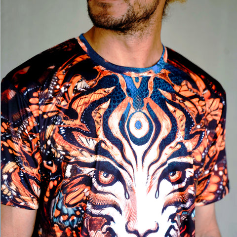 Tigris Sublimation Tee by Android Jones