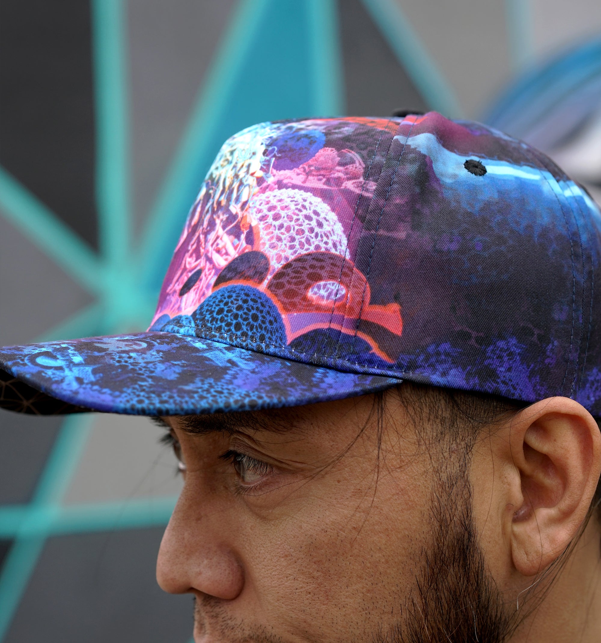 Meta Shiva Snapback Hat by Android Jones