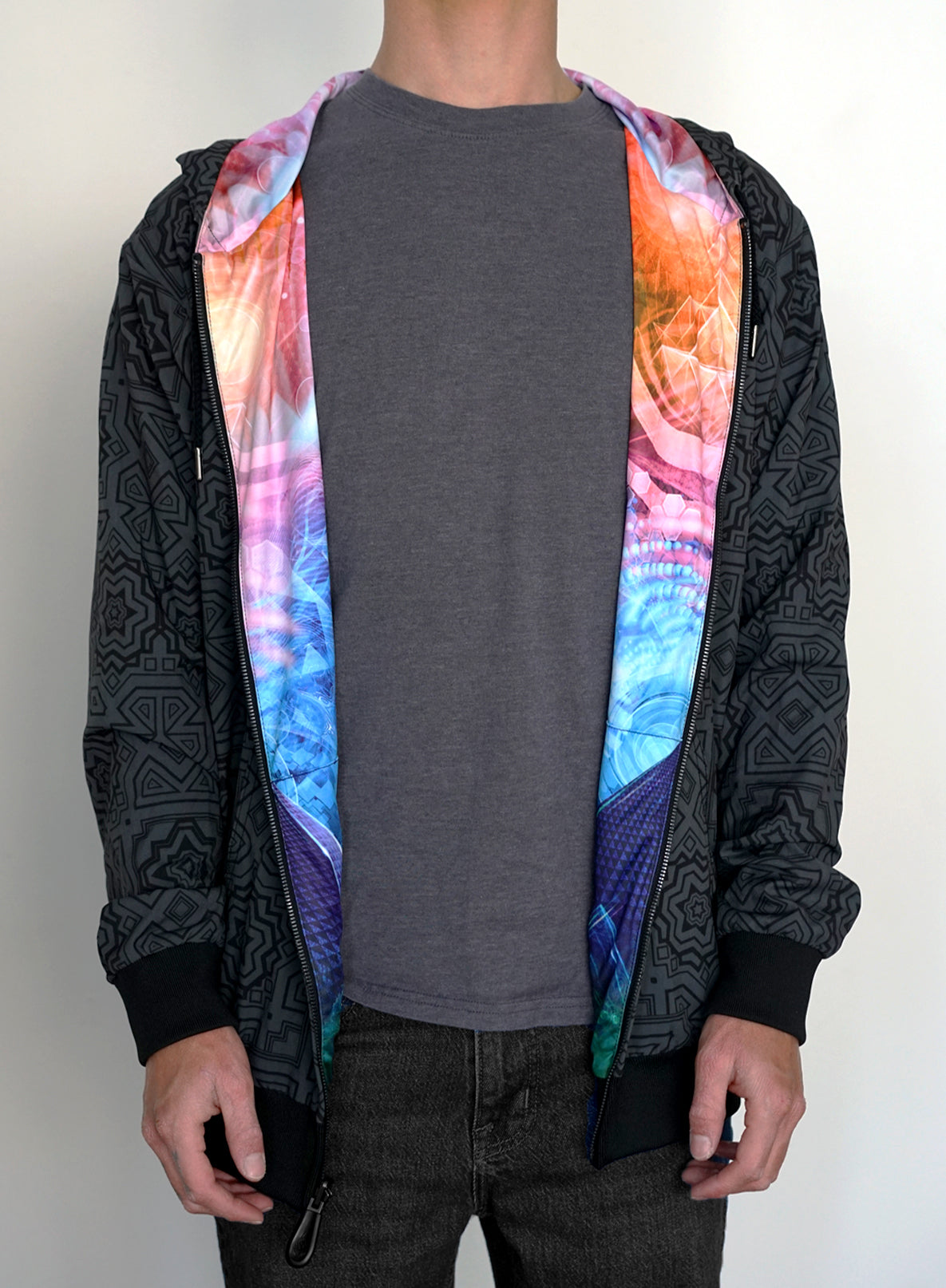 Reversible Hoodie by Justin Totemical