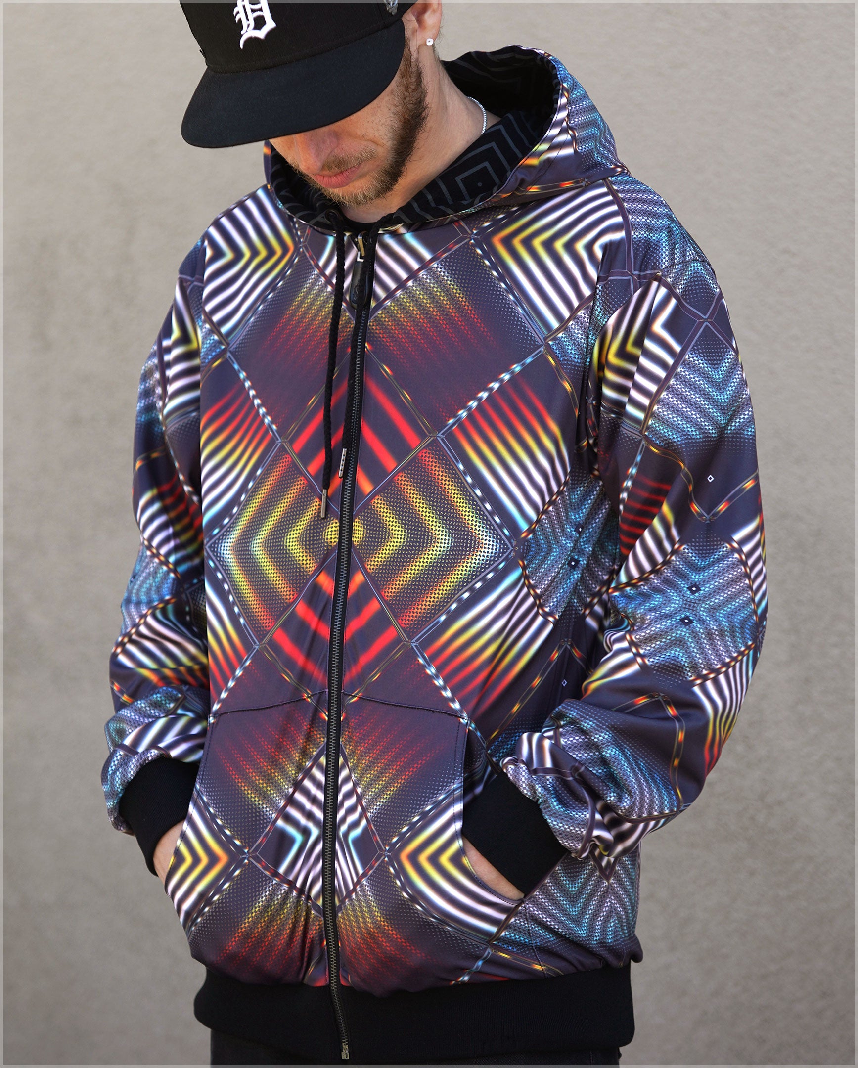 Tigris Midweight Reversible Hoodie by Matt Mills