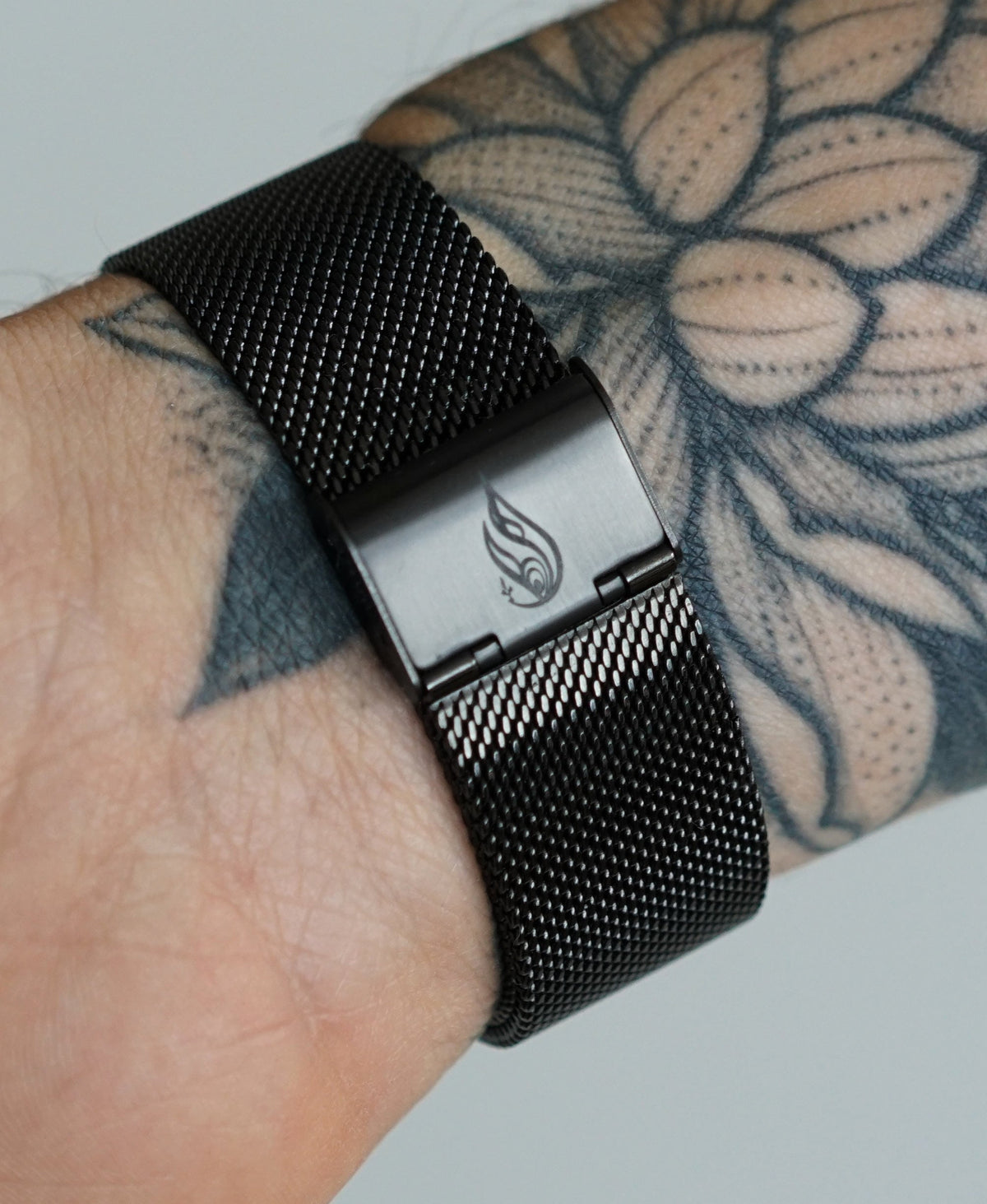 Gold Slope Sapphire Crystal Watch by Threyda