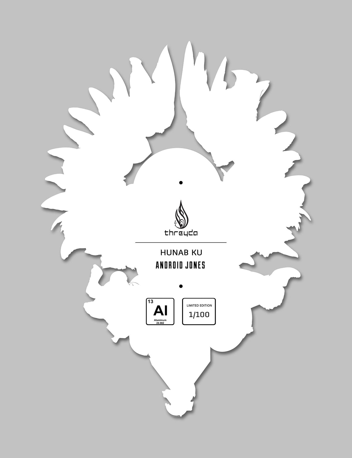 Hunab Ku Aluminum Print by Android Jones