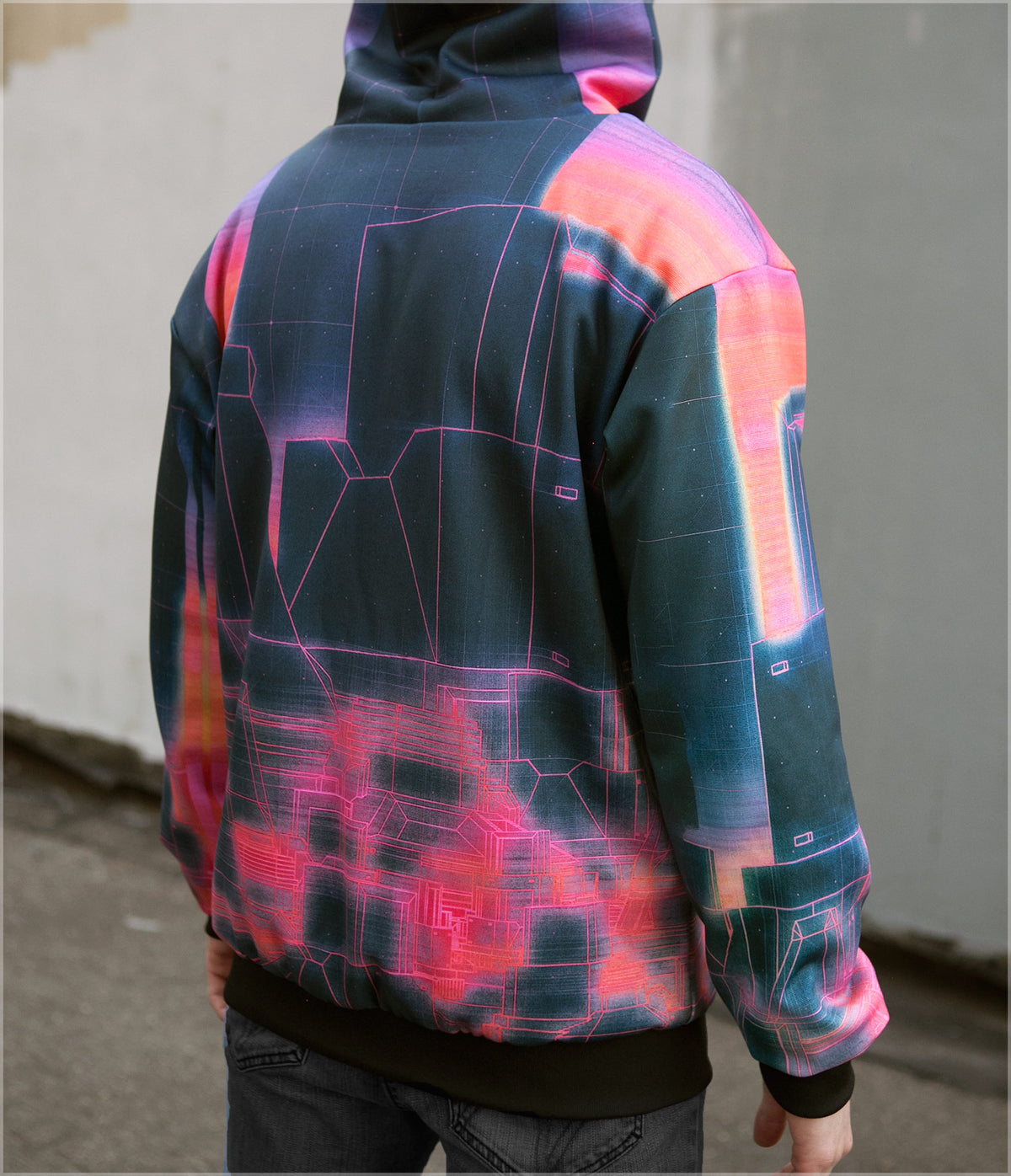 Tron Sherpa Hoodie by Beeple
