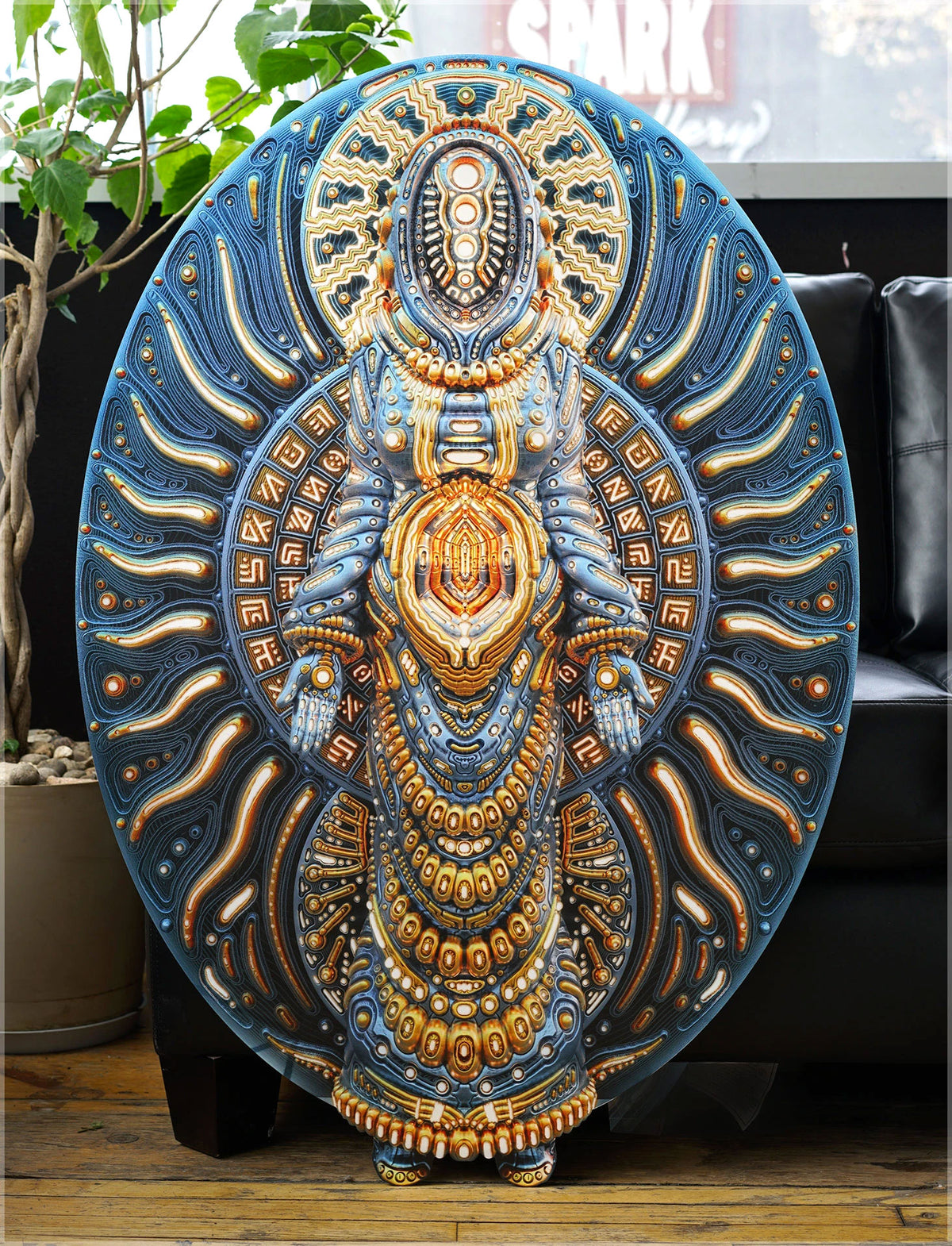 Solar Sage XL Diecut Aluminum Print by Ben Ridgway