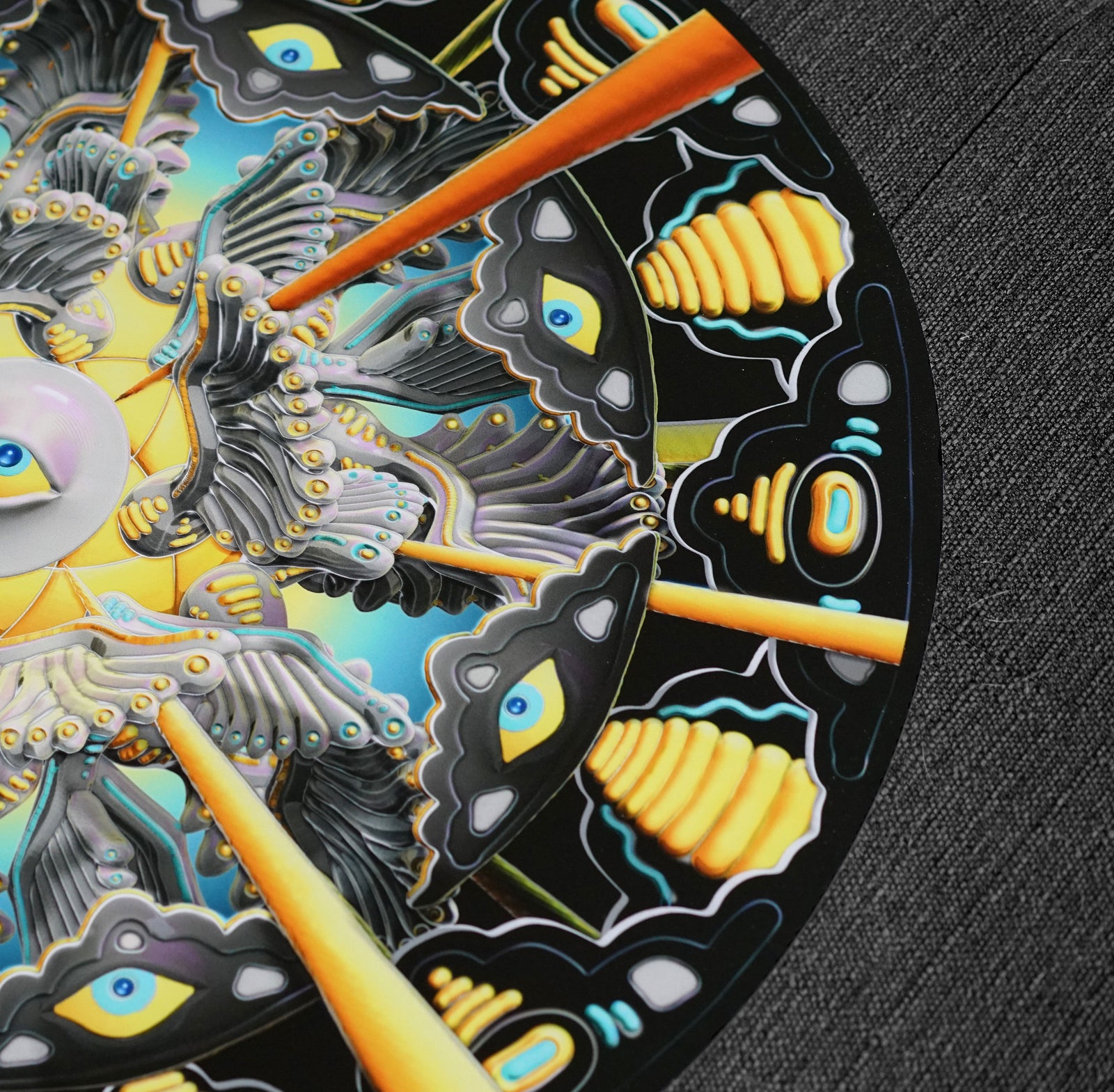 Divine Grace Diecut Aluminum Print by Ben Ridgway