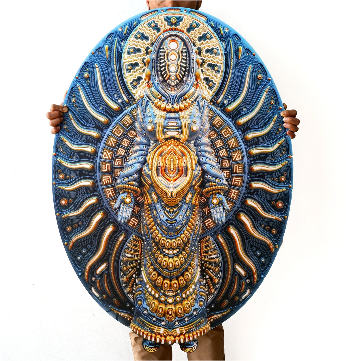 Solar Sage XL Diecut Aluminum Print by Ben Ridgway