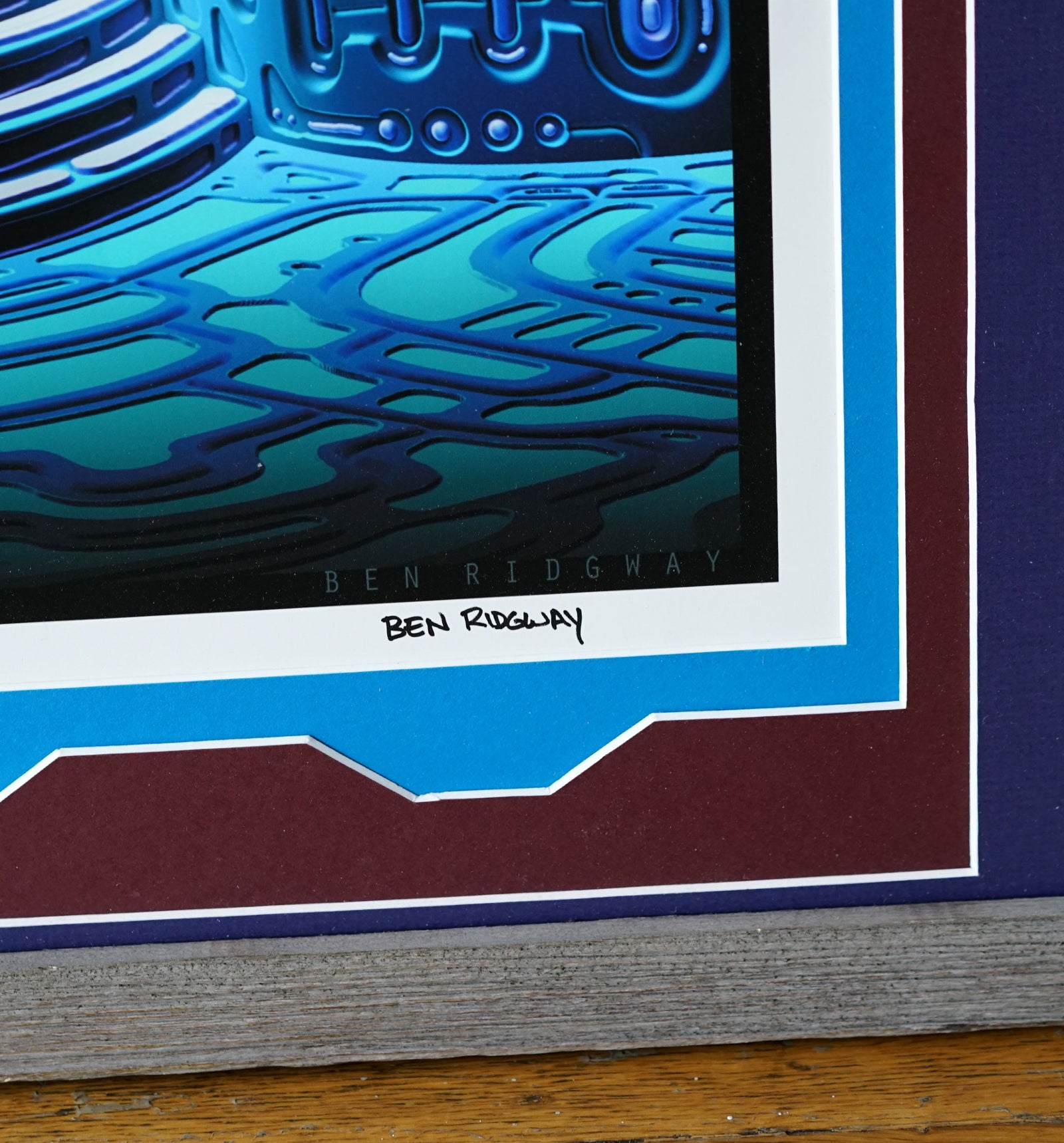 Beyond Custom Framed and Signed Print by Ben Ridgeway - 48 Hour Auction