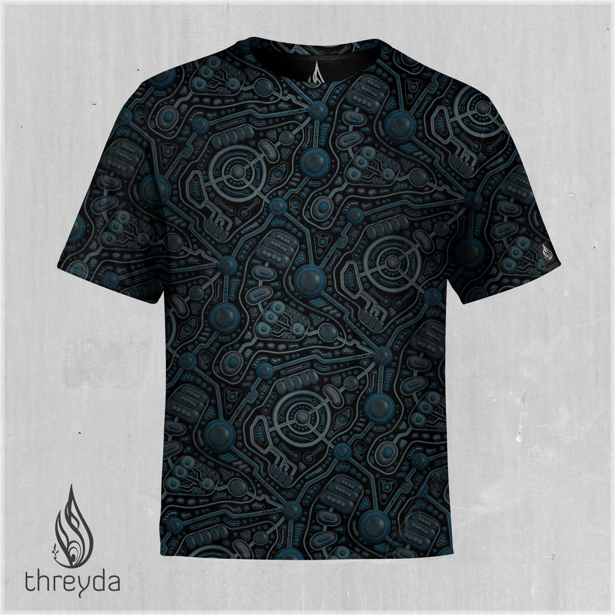 Circuit Cells Sublimation Tee by Ben Ridgway