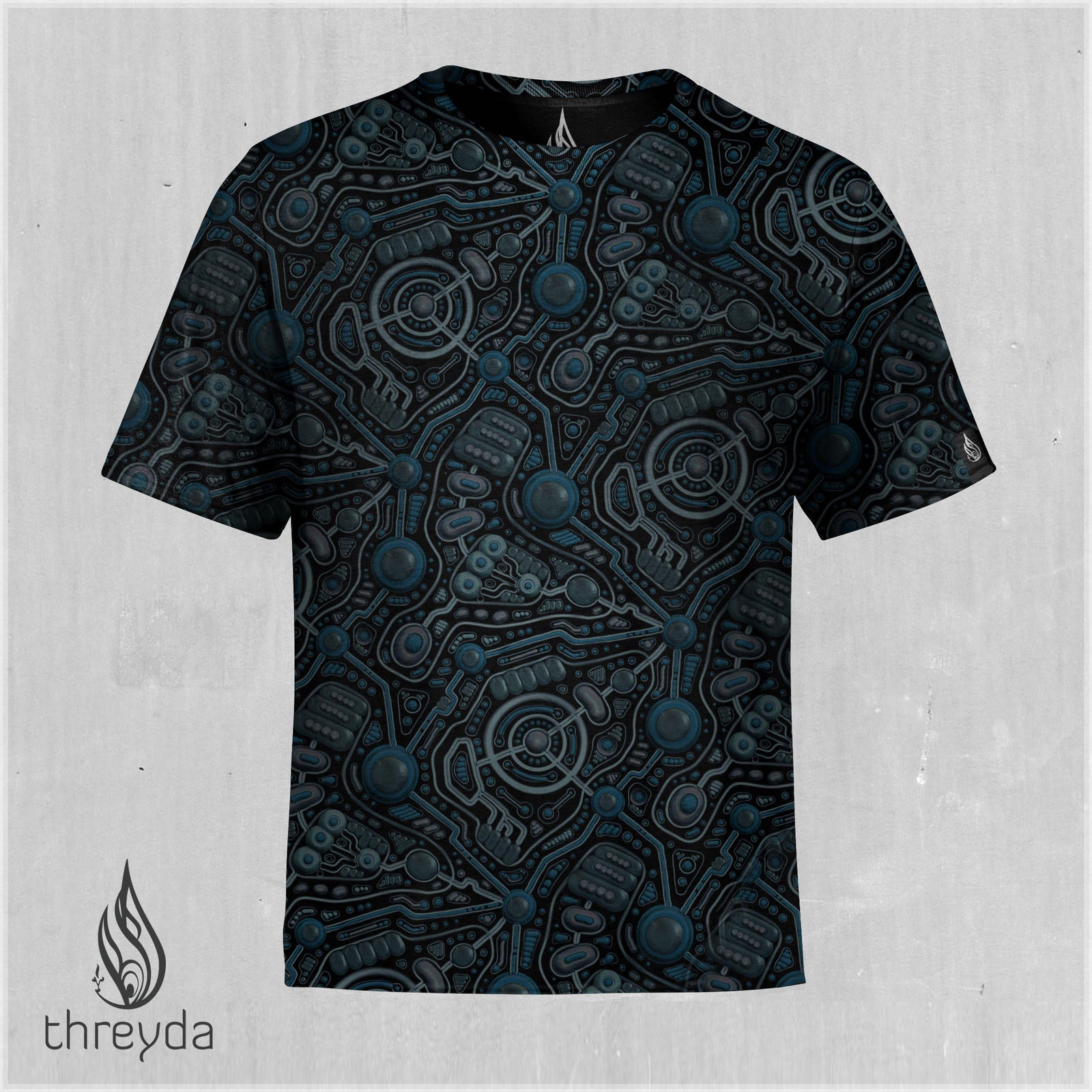 Circuit Cells Sublimation Tee by Ben Ridgway