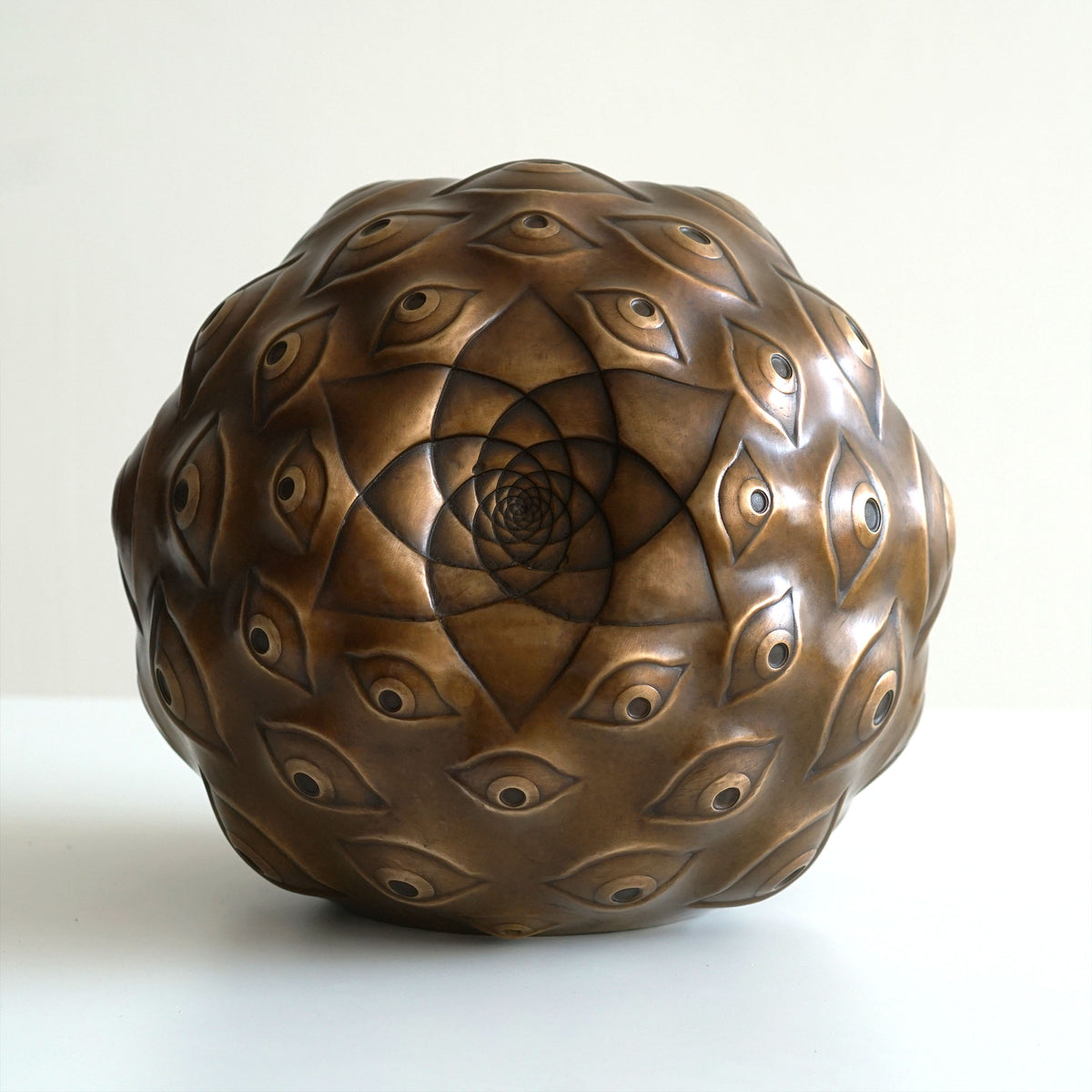 Guardian Eye XL Classic Bronze Sculpture by Ben Ridgway - 48 HOUR AUCTION