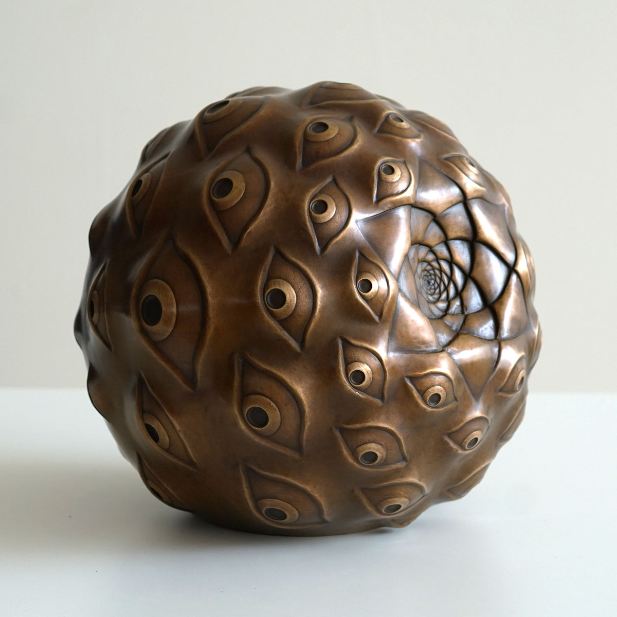 Guardian Eye XL Classic Bronze Sculpture by Ben Ridgway - 48 HOUR AUCTION