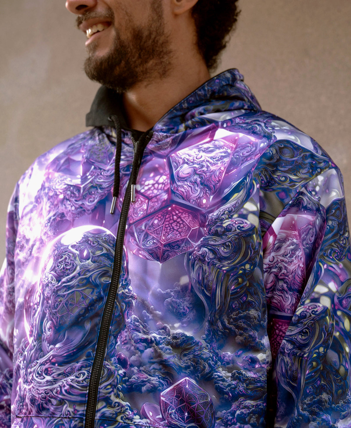 Radiozoa Reversible Hoodie by Desert Dwellers x Threyda