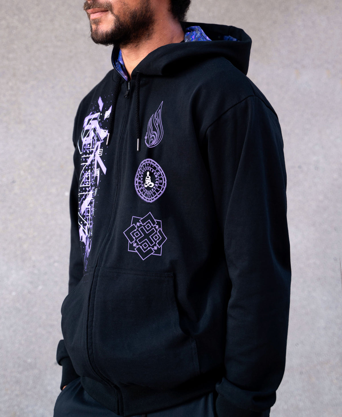 Radiozoa Reversible Hoodie by Desert Dwellers x Threyda