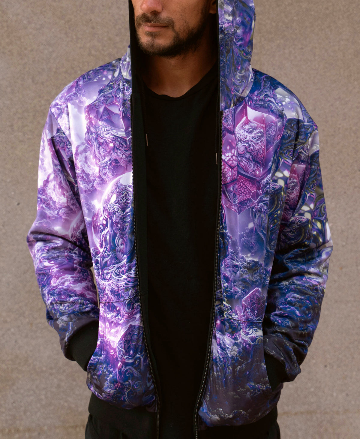 Radiozoa Reversible Hoodie by Desert Dwellers x Threyda