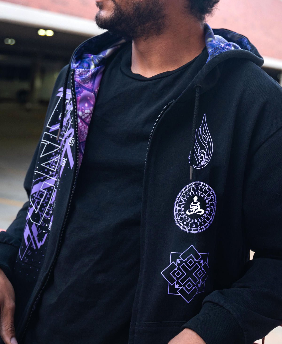 Radiozoa Reversible Hoodie by Desert Dwellers x Threyda