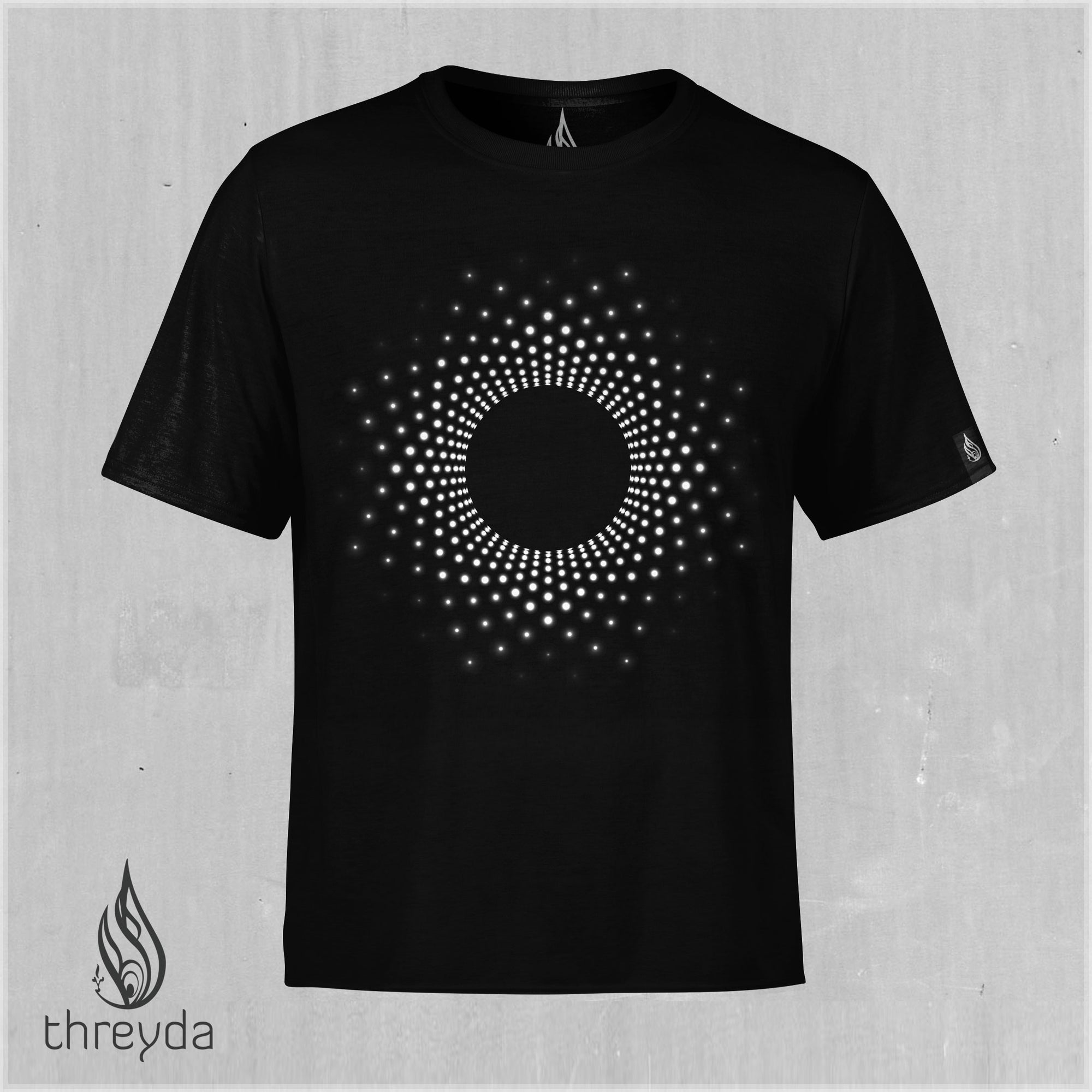 Event Horizon Screenprint Tee by Threyda