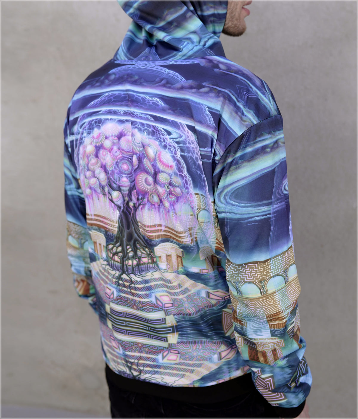 Roots of Creation Midweight Reversible Hoodie by Blake Foster