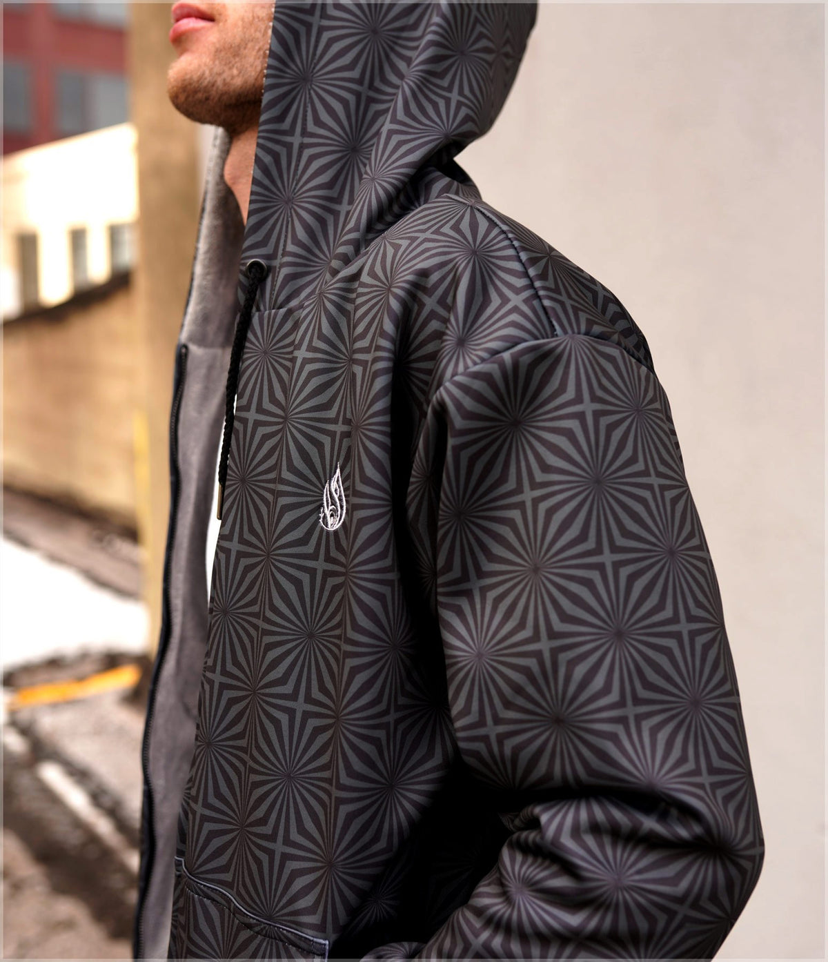 Blackstar Sherpa Hoodie by Threyda