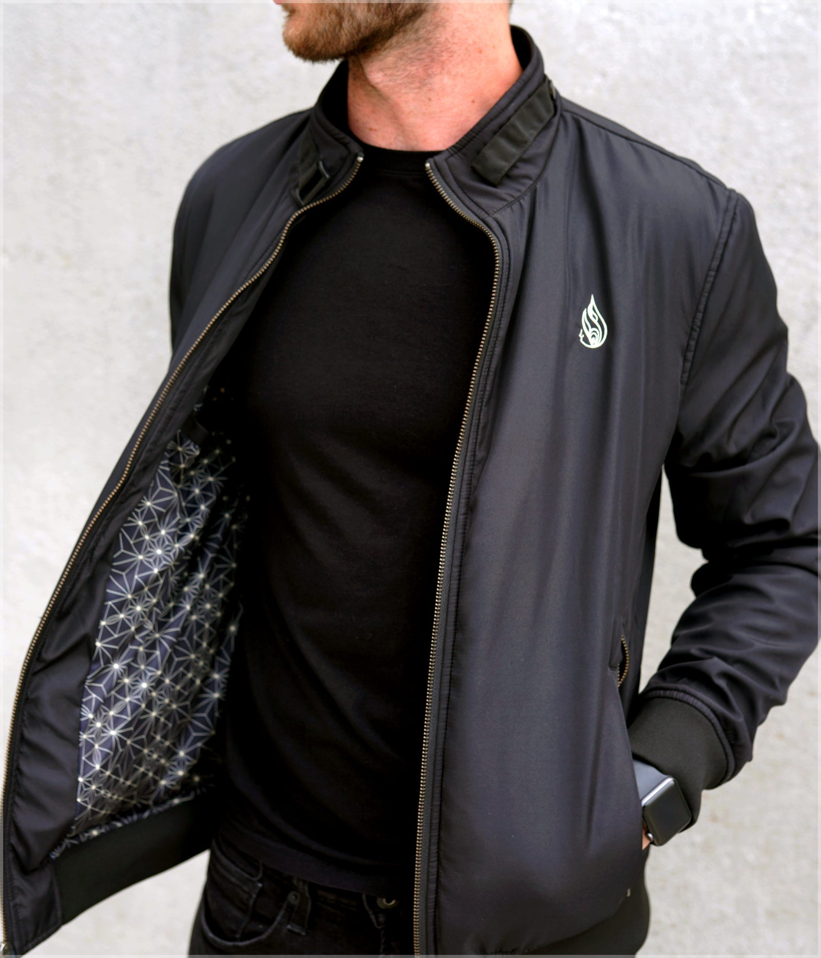 Transverse Funnel Neck Bomber by Threyda