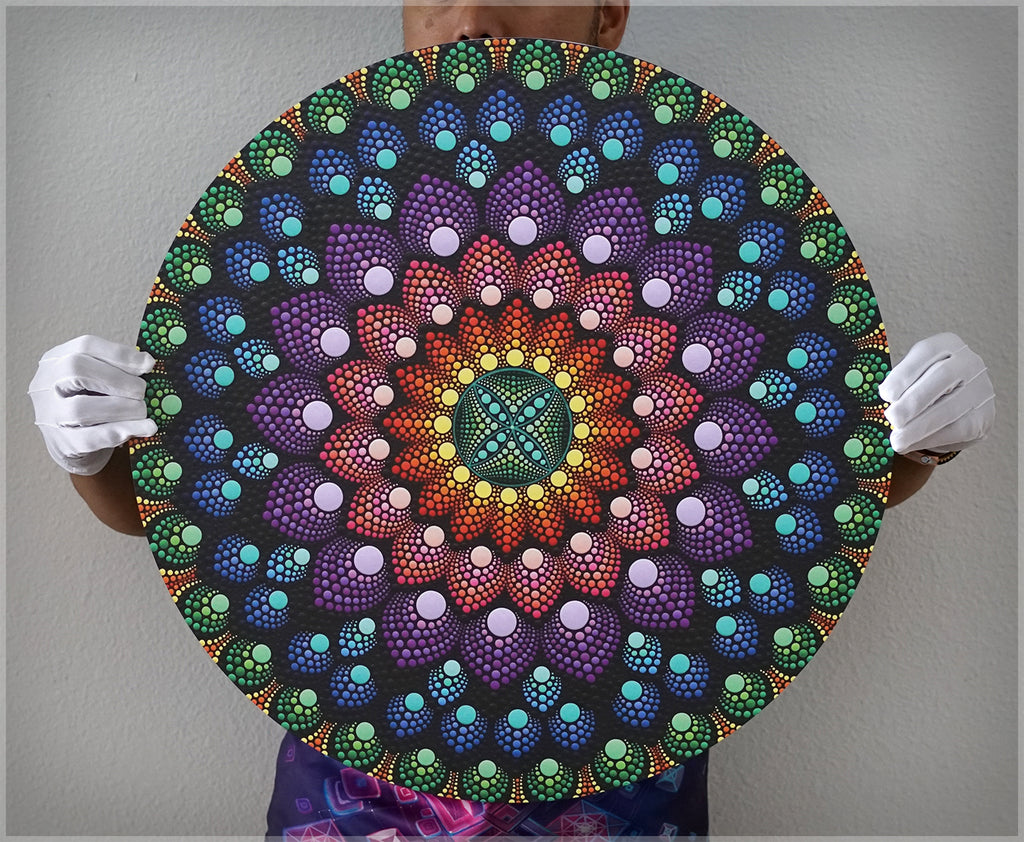 Flower Works Aluminum Print by Brandon Rollin