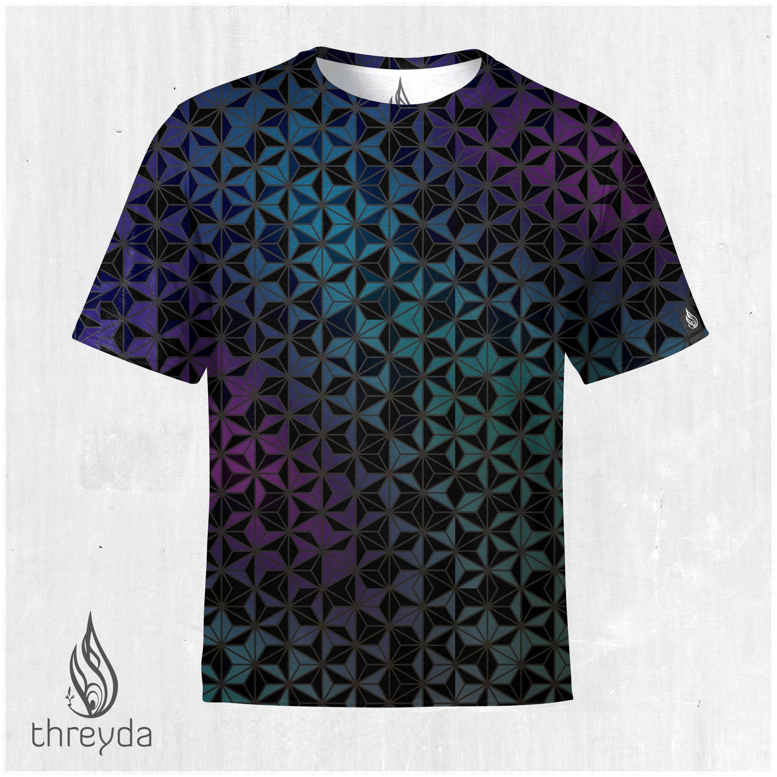 Cascade Sublimation Tee by Threyda
