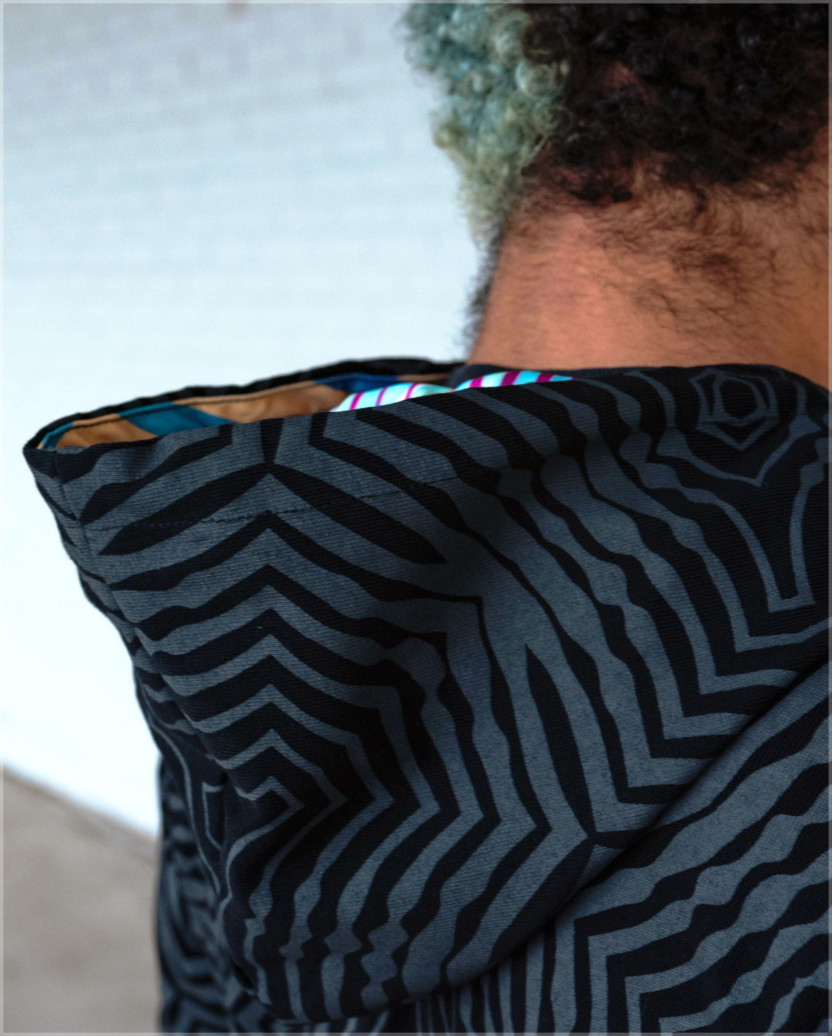 Flux Capacitor Midweight Reversible Hoodie by Cassady Bell