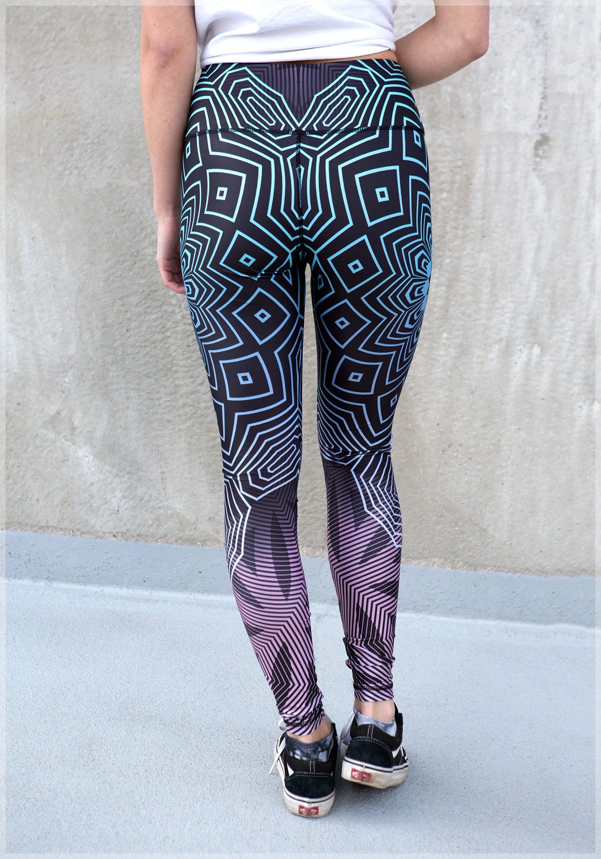 Flower Fade Leggings by Cassady Bell