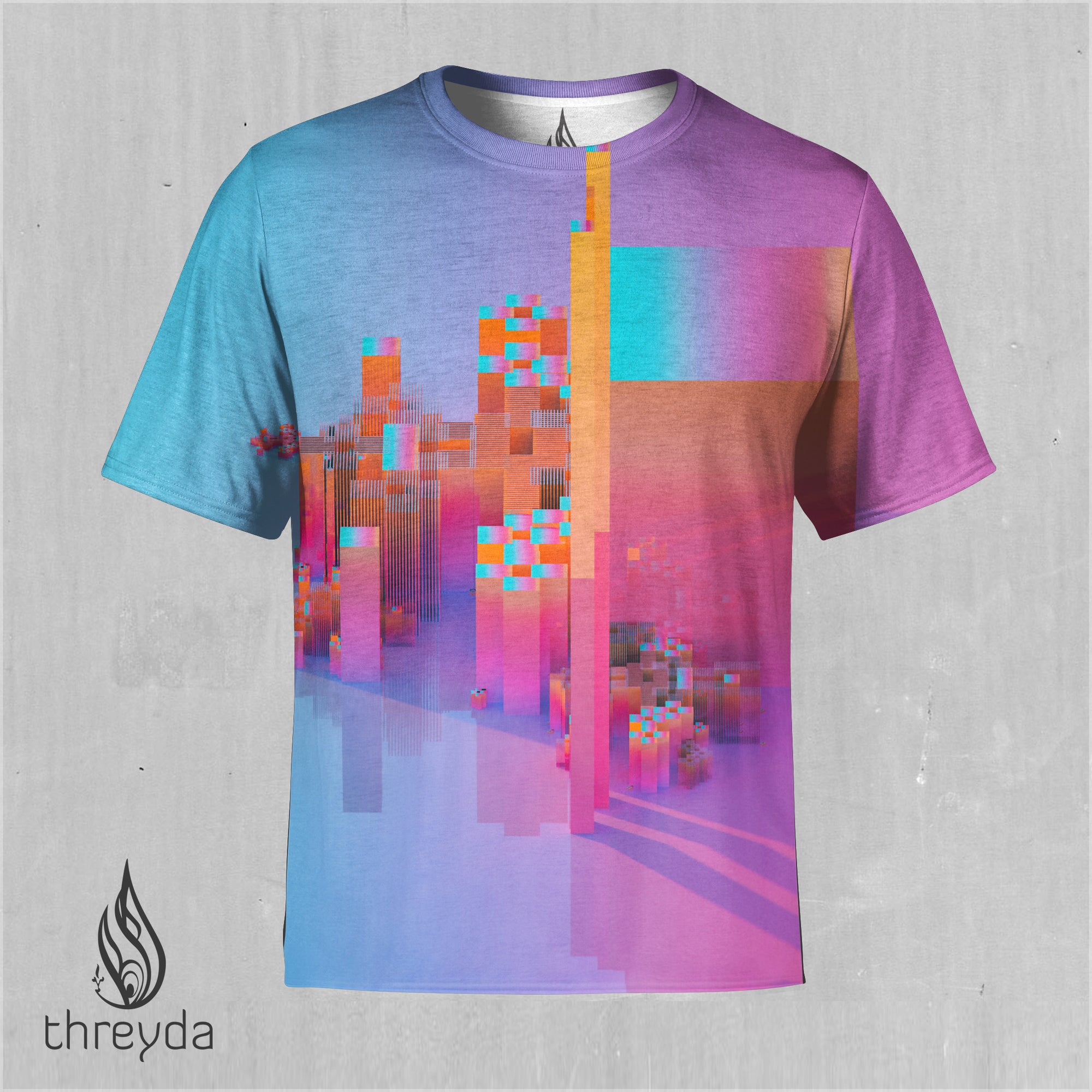 Chromatic Shift Sublimation Tee by Beeple
