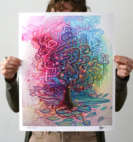 Circuitree Signed Print by Jake Amason