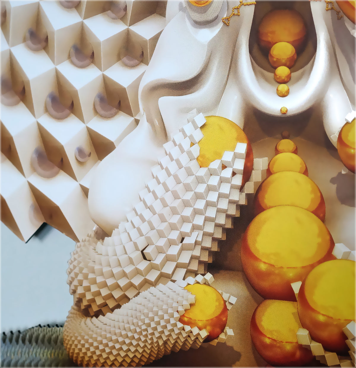 MAMA Aluminum Diecut Print by Ben Ridgway