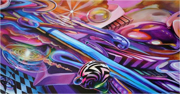 Paradigm Stretched Canvas Print by Threyda x Apex - Threyda Art