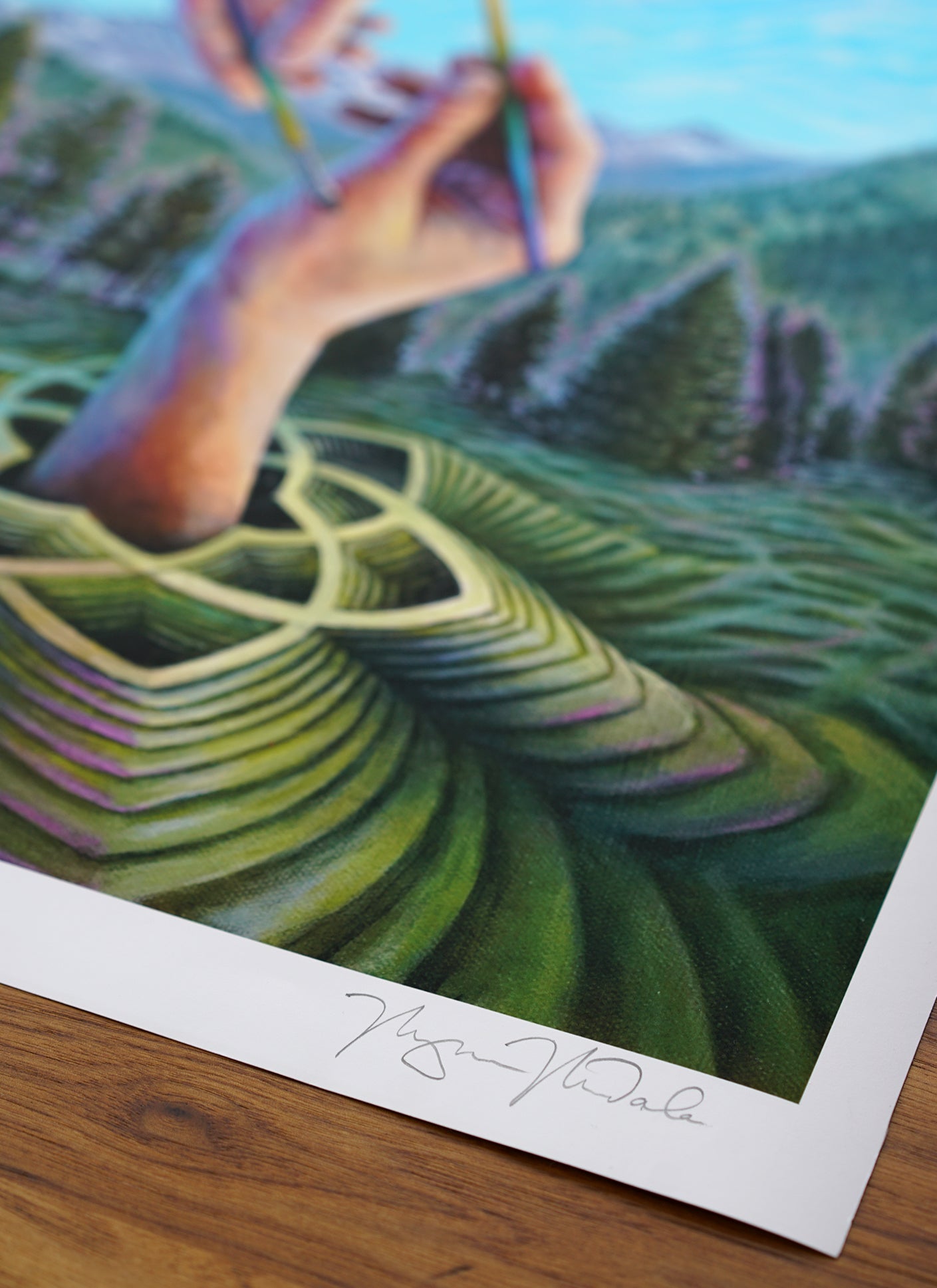 Creation Print by Morgan Mandala