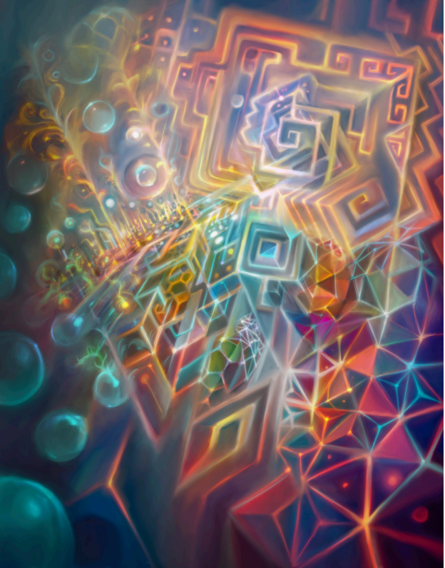 Crystalline by Fabian Jimenez - 1 of 1 Giclee Print