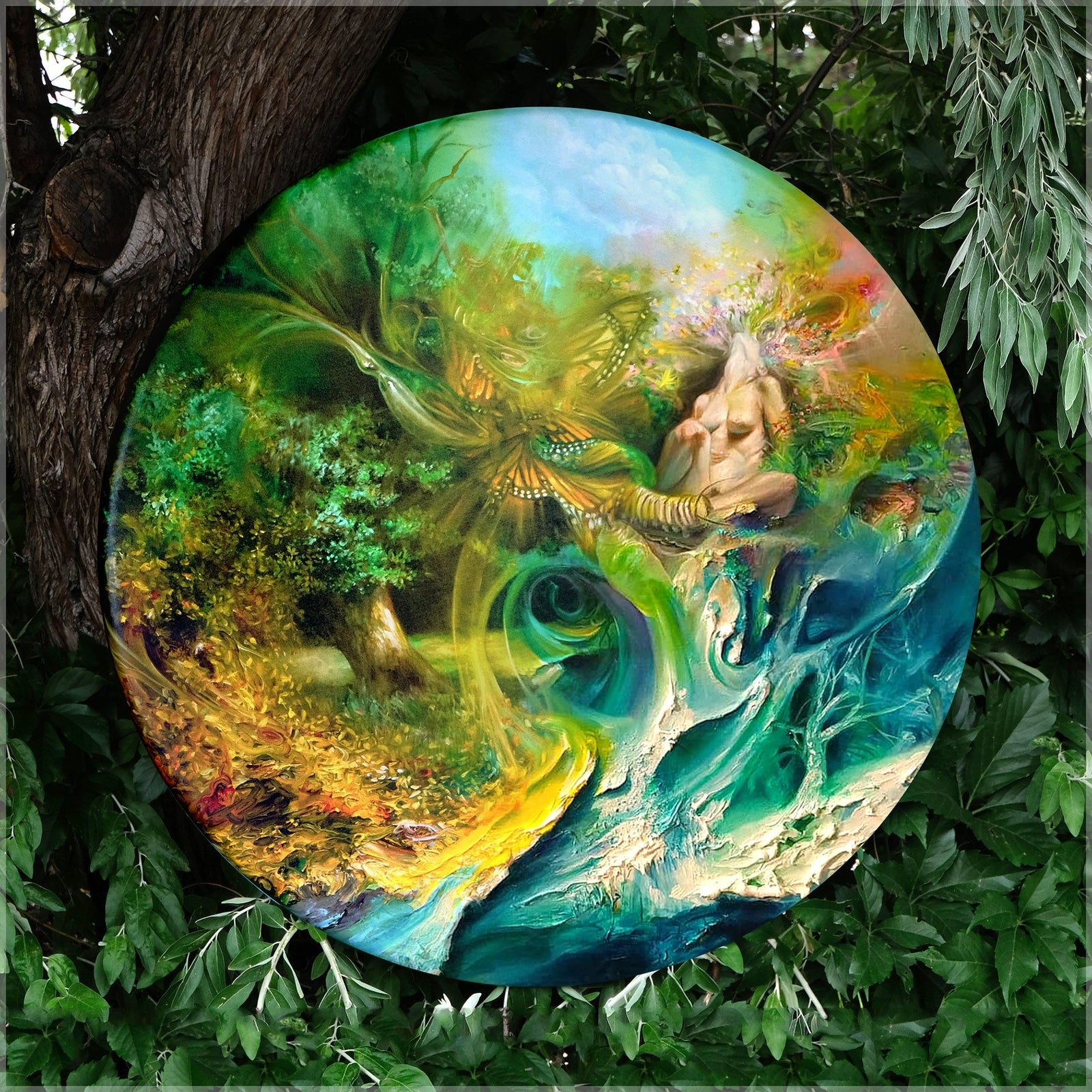 Third Times the Charm: Four Seasons Tondo by CT Nelson