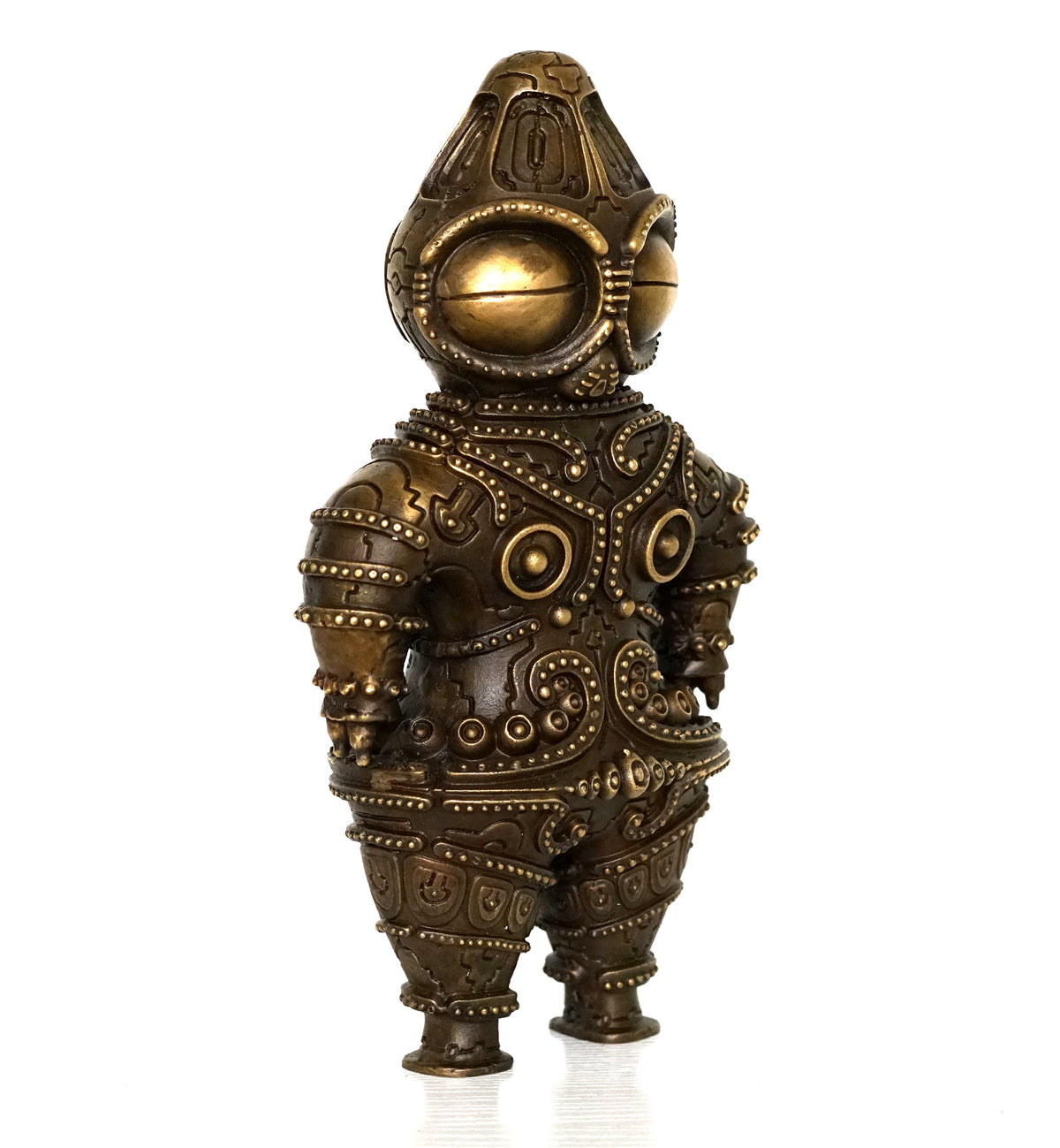 Shakoki Dogu Bronze Sculpture by Ben Ridgway