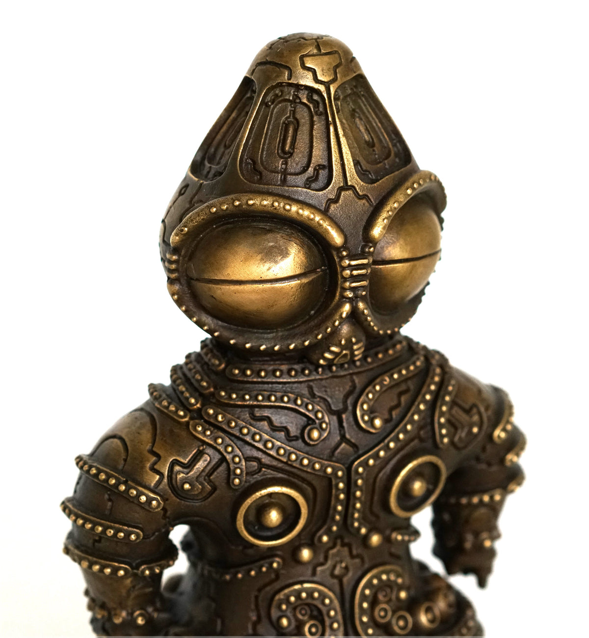 Shakoki Dogu Bronze Sculpture by Ben Ridgway