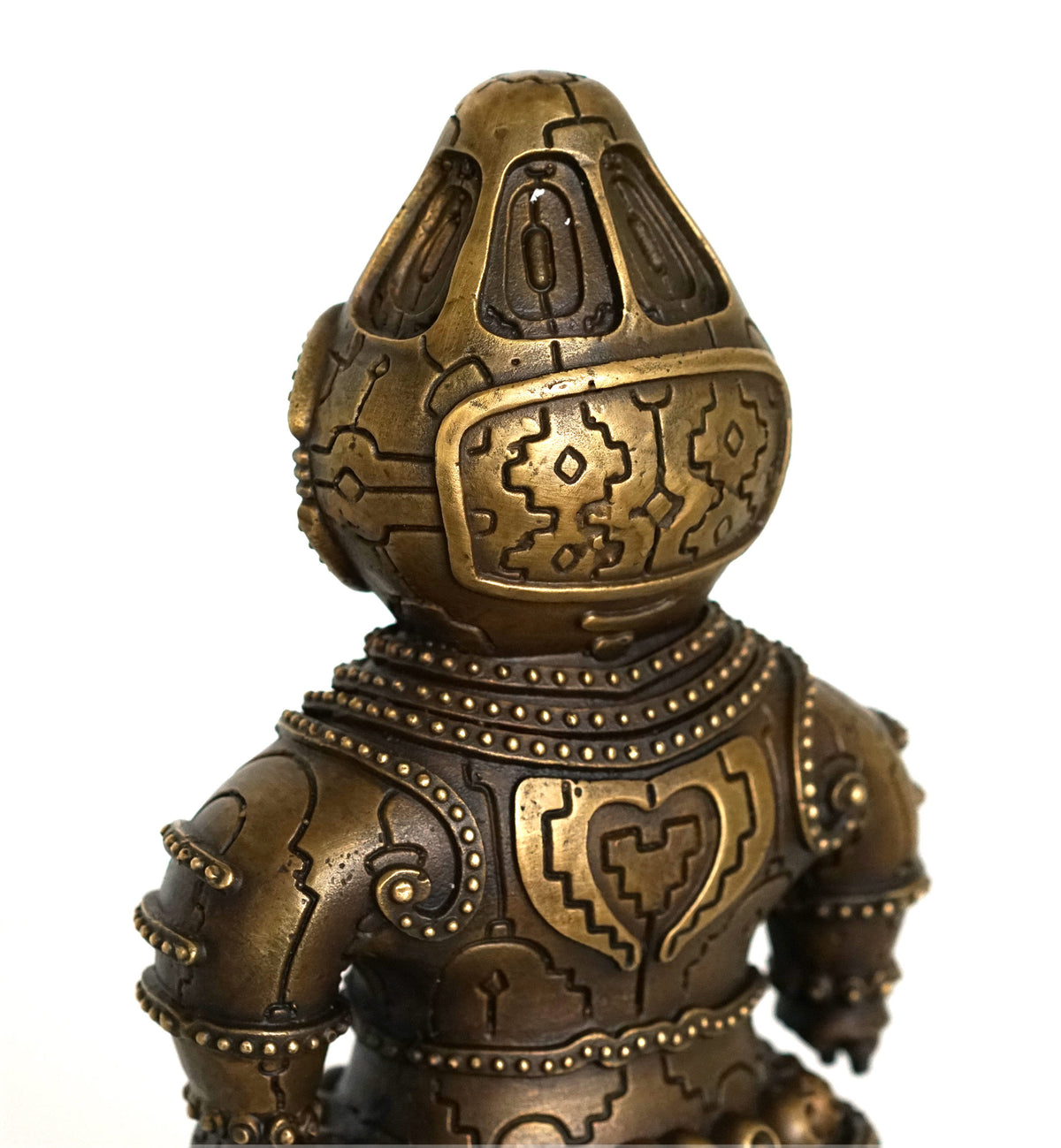 Shakoki Dogu Bronze Sculpture by Ben Ridgway