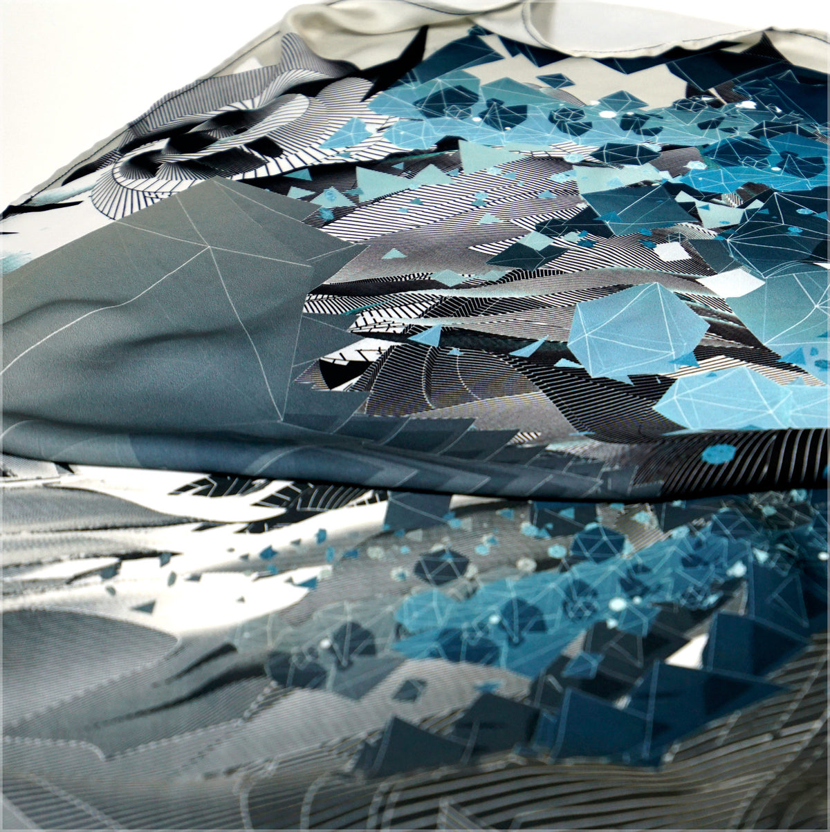 Dreamscape #1 Silky Scarf by Kimi Takemura