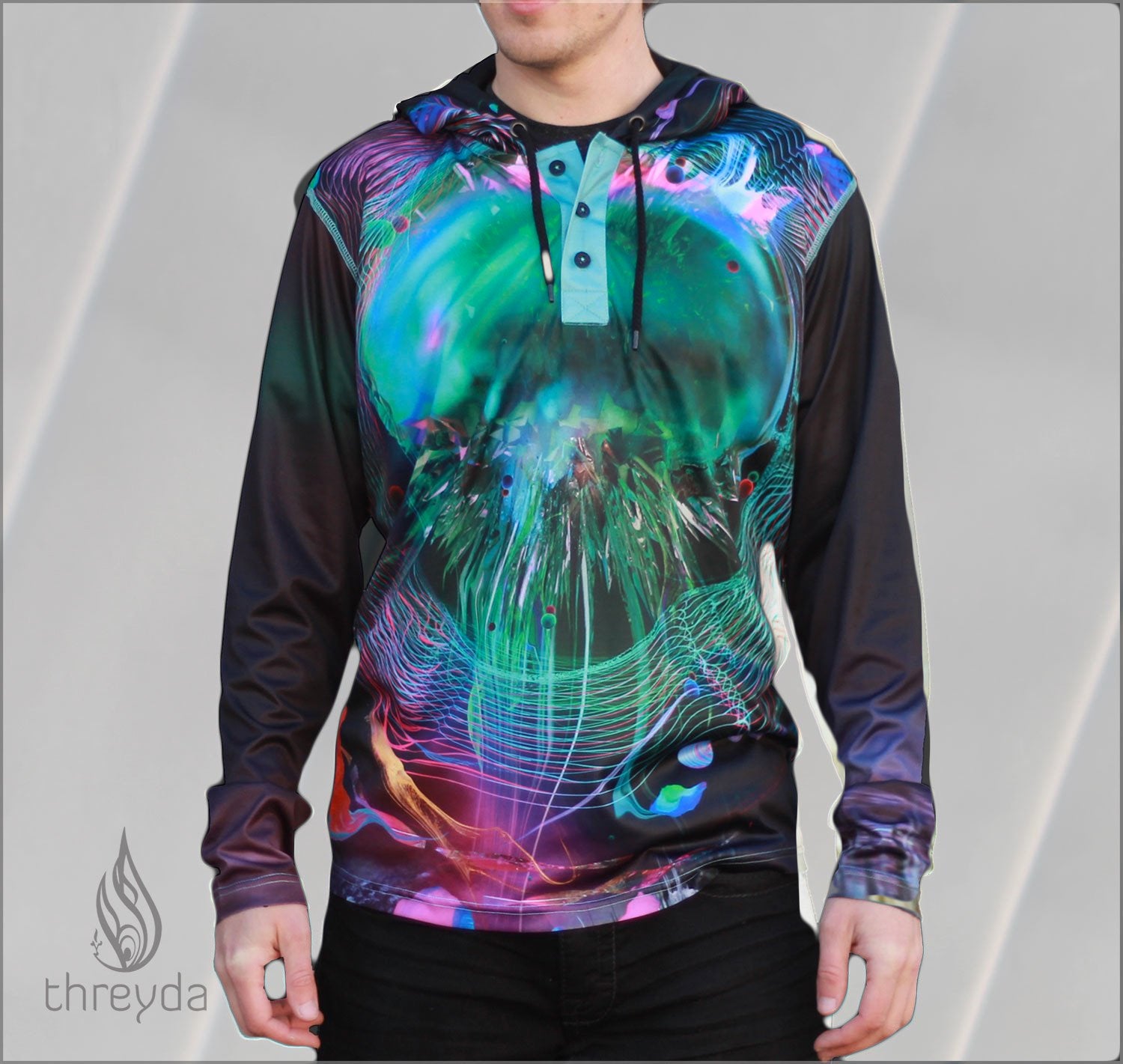 Enceladus Satin Pullover by Archan Nair