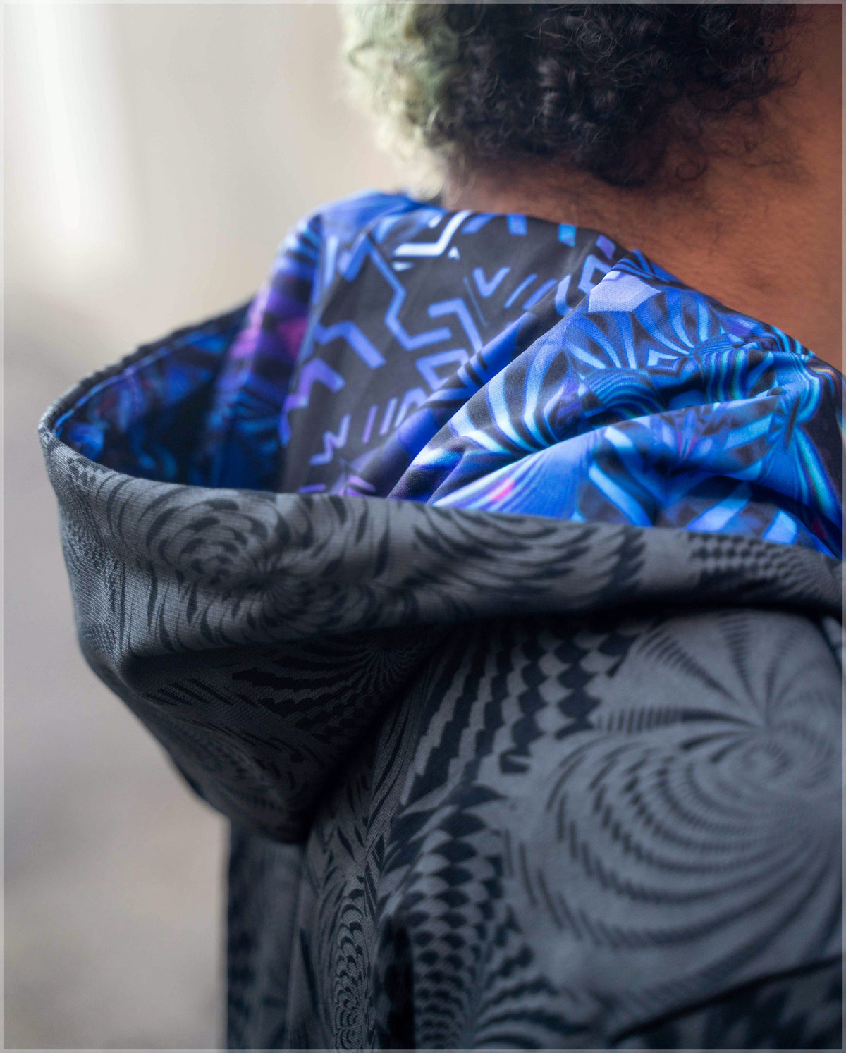 Neon Reversible Hoodie by Fabian Jimenez