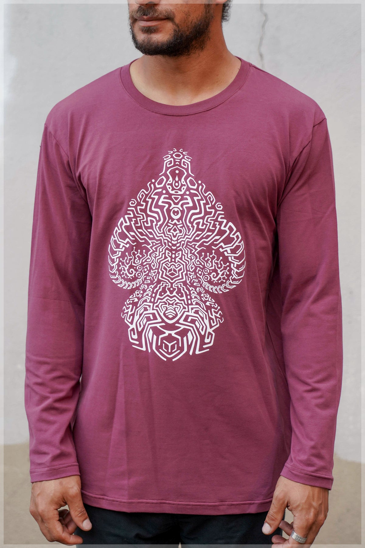 Mycelial Network Screenprint Longsleeve by Fabian Jimenez