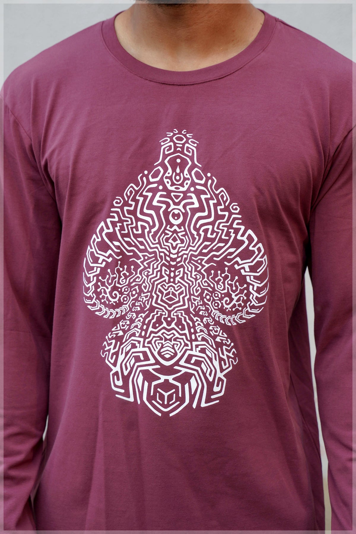 Mycelial Network Screenprint Longsleeve by Fabian Jimenez